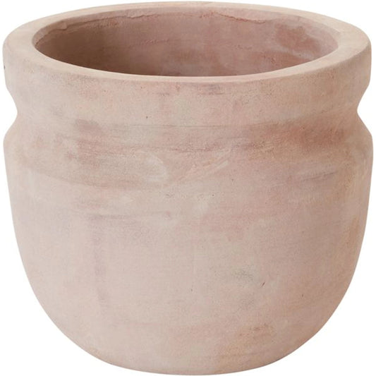 Balos Planter by Accent Decor in terracotta. Made from ceramic in a modern style.