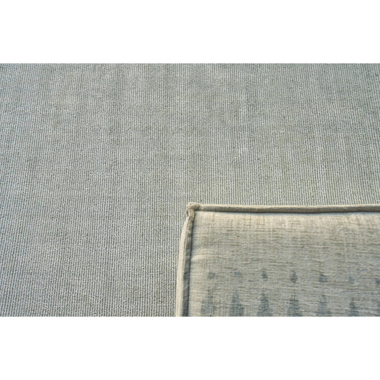 Duo 5173 Rug by Exquisite Rugs in white, gray. Made from new zealand wool, bamboo silk in a unique style.