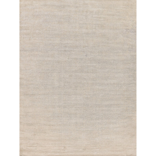 Duo Rug - Gray, White by Exquisite Rugs in gray, white. Made from wool, bamboo silk in a unique style.