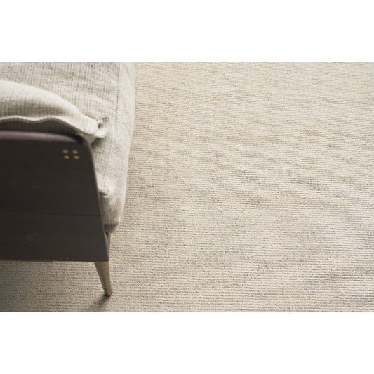 Duo Rug - Gray, White by Exquisite Rugs in gray, white. Made from wool, bamboo silk in a unique style.