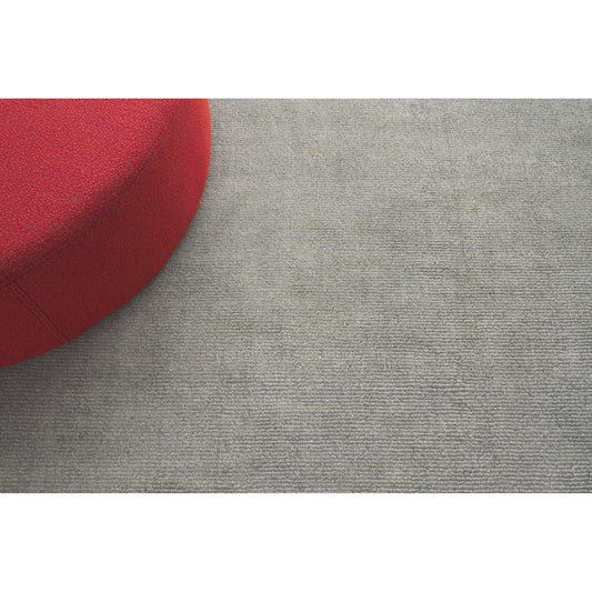 Duo 5177 Rug by Exquisite Rugs in dark gray, silver. Made from new zealand wool, bamboo silk in a unique style.
