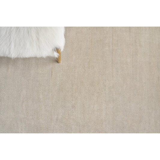 Duo 5178 Rug by Exquisite Rugs in beige. Made from new zealand wool, bamboo silk in a unique style.