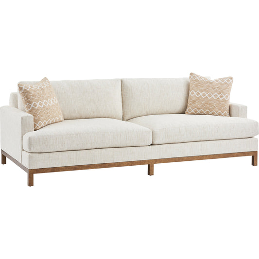 Horizon Sofa by Lexington in calais brass. Made from unique in a modern style.