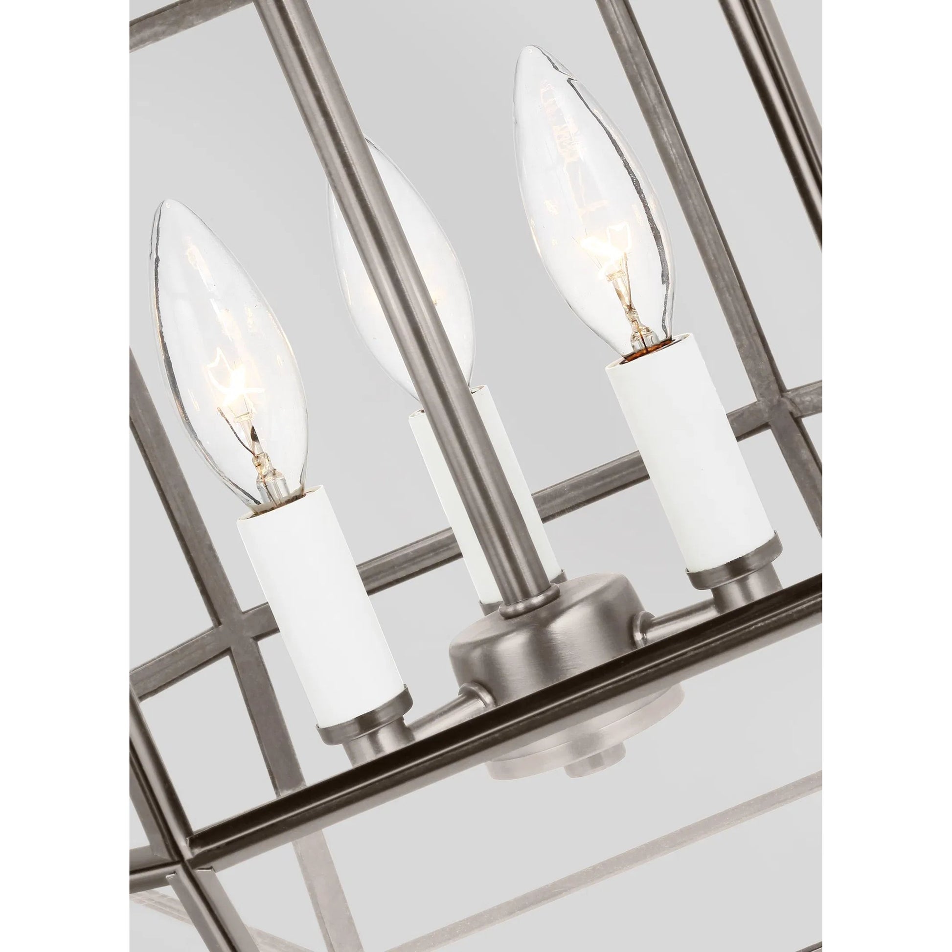 Morrison Small Three Light Lantern by Visual Comfort & Co.. Made from steel in a unique style.