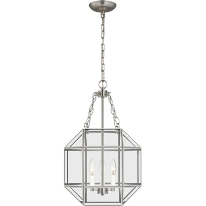 Morrison Small Three Light Lantern by Visual Comfort & Co.. Made from steel in a unique style.