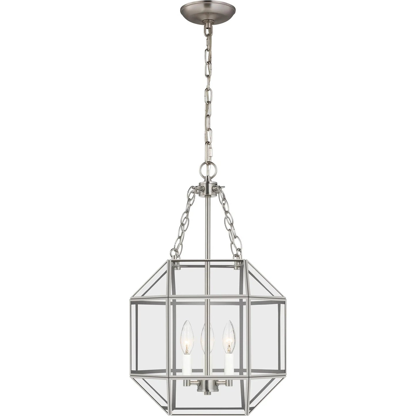 008 SI-2226709 | Primary Silo | Morrison Small Three Light Lantern by Visual Comfort & Co.. Made from steel in a unique style.