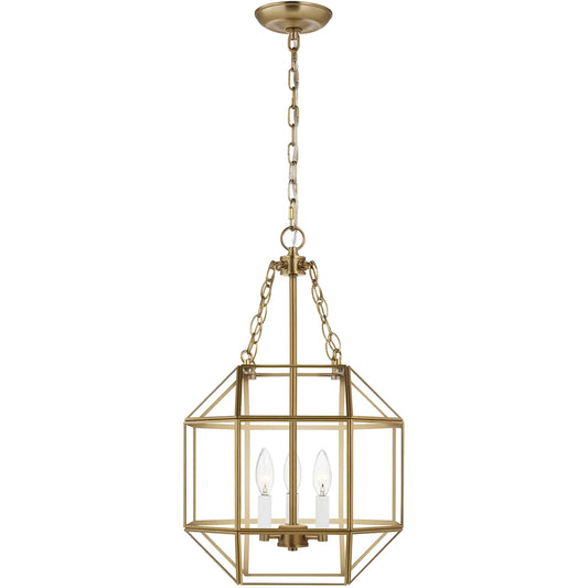 Morrison Small Three Light Lantern by Visual Comfort & Co.. Made from steel in a unique style.