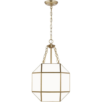 Morrison Small Three Light Lantern by Visual Comfort & Co.. Made from steel in a unique style.