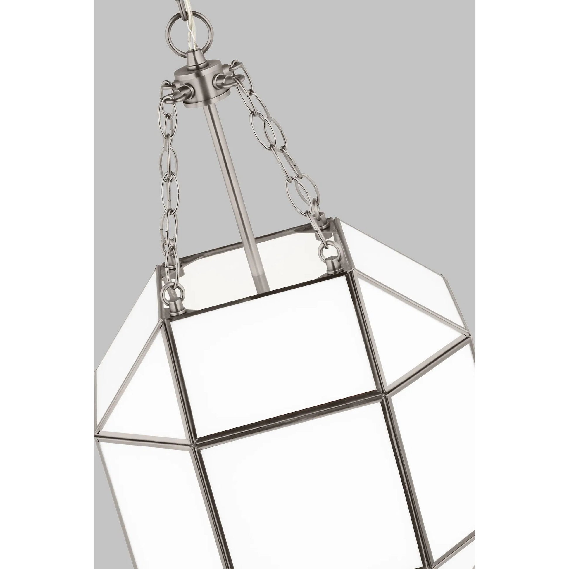 Morrison Small Three Light Lantern by Visual Comfort & Co.. Made from steel in a unique style.