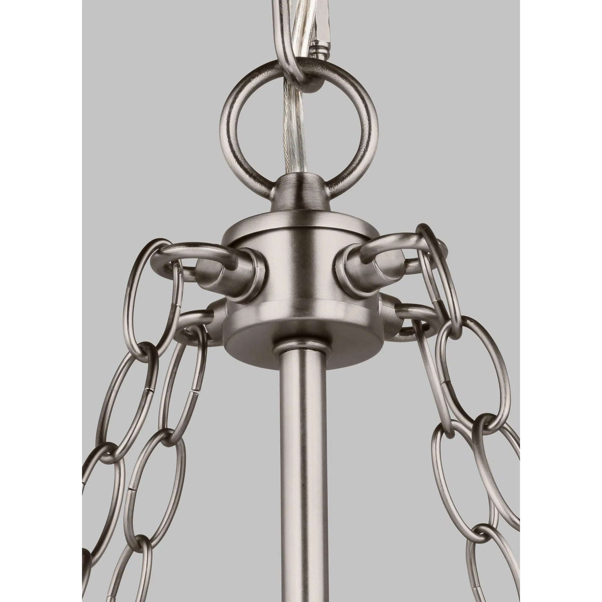Morrison Small Three Light Lantern by Visual Comfort & Co.. Made from steel in a unique style.