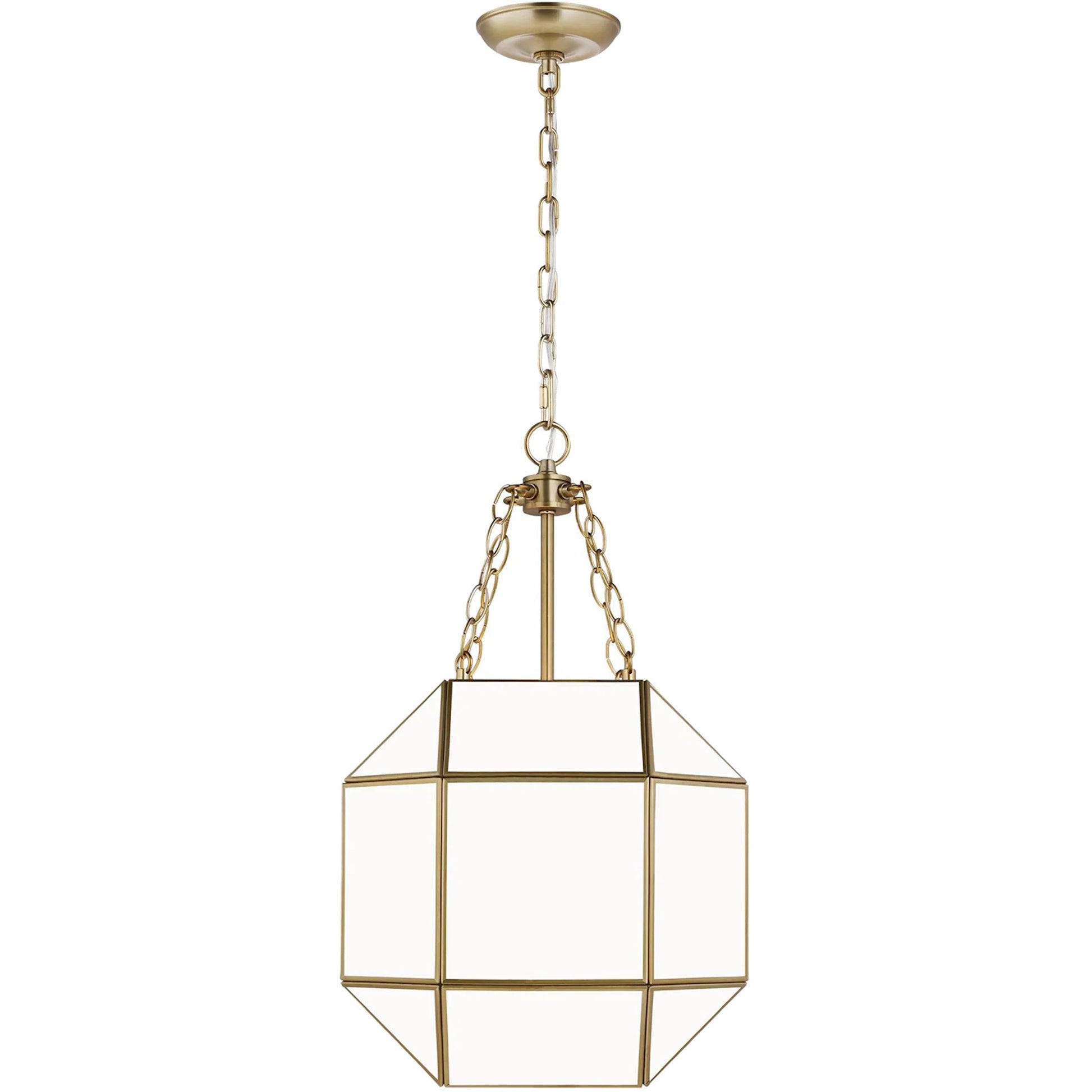Morrison Small Three Light Lantern by Visual Comfort & Co.. Made from steel in a unique style.