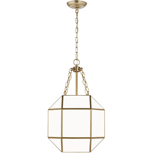 Morrison Small Three Light Lantern by Visual Comfort & Co.. Made from steel in a unique style.