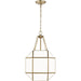 Morrison Small Three Light Lantern by Visual Comfort & Co.. Made from steel in a unique style.