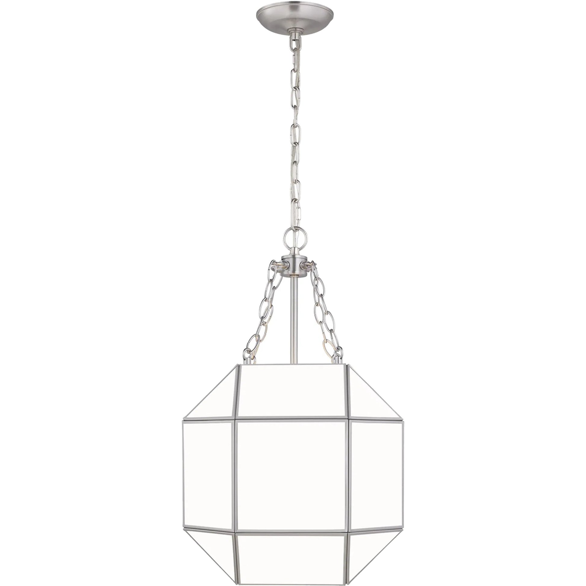 Morrison Small Three Light Lantern by Visual Comfort & Co.. Made from steel in a unique style.