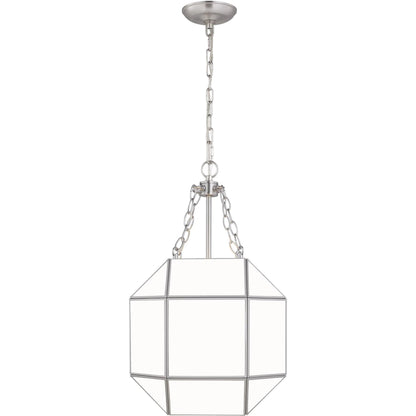 Morrison Small Three Light Lantern by Visual Comfort & Co.. Made from steel in a unique style.