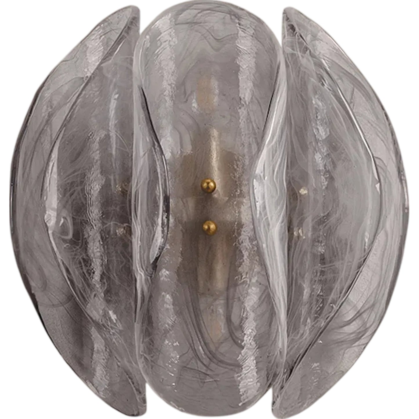 001 SI-2374161 | Primary Silo | Anatase Wall Sconce by Corbett in vintage gold leaf. Made from iron in a modern style.