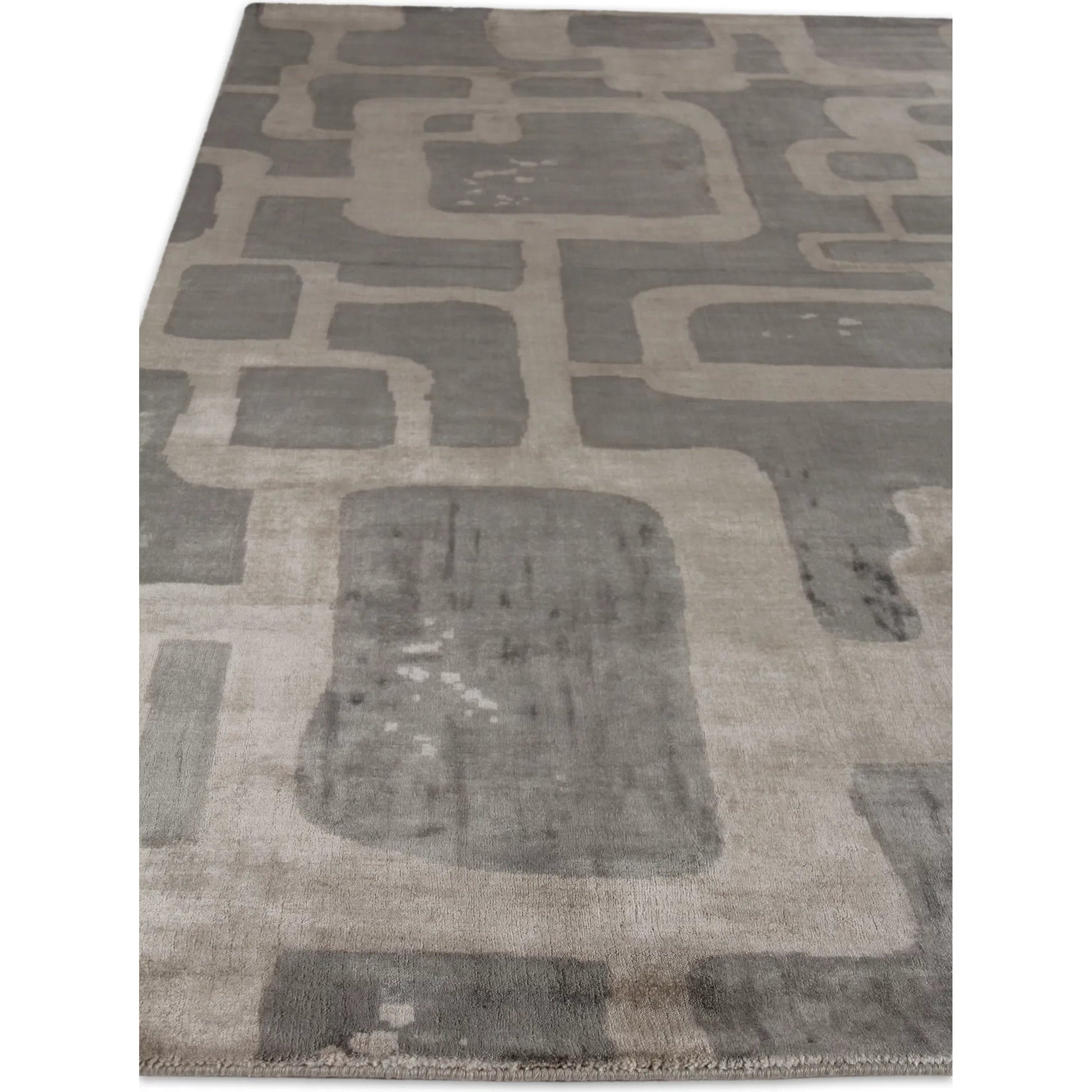Koda Rug by Exquisite Rugs. Made from bamboo silk in a unique style.
