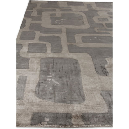 Koda Rug by Exquisite Rugs. Made from bamboo silk in a unique style.