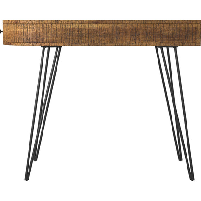 Sebastopol Loft Writing Desk by Butler Specialty Company in natural and butler loft. Made from mango wood, mdf, iron in a modern style.