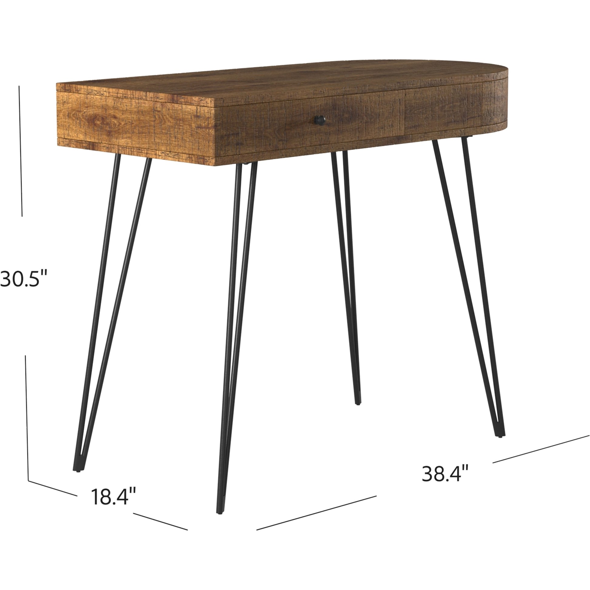 Sebastopol Loft Writing Desk by Butler Specialty Company in natural and butler loft. Made from mango wood, mdf, iron in a modern style.