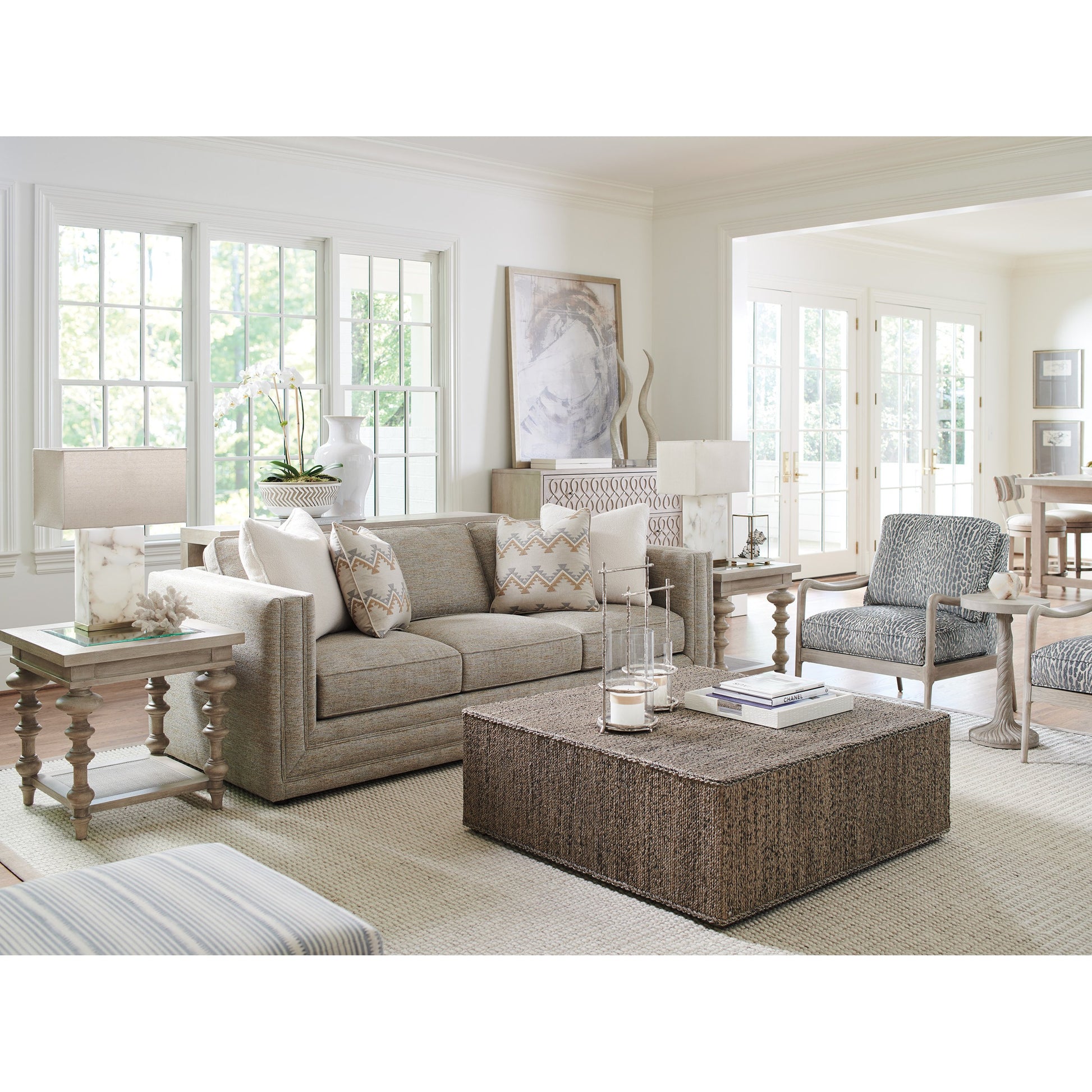 Mercer Sofa by Lexington. Made from unique in a transitional style.