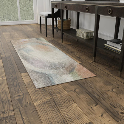 Eden EDN39QTF Rug by Feizy in brown, tan, blue. Made from polypropylene in a unique style.