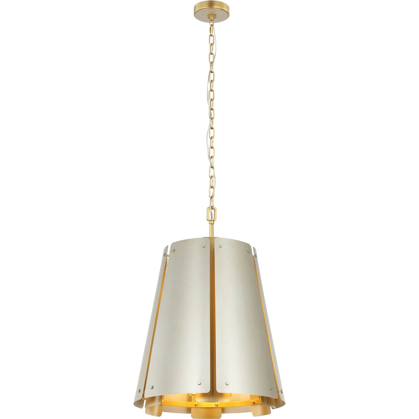 001 SI-2445117 | Additional Silo | Peep Show Foyer Pendant by Varaluz in sunwashed silver, brushed sienna. Made from unique in a modern style.