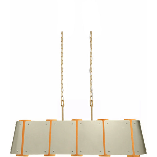 001 SI-2537014 | Primary Silo | Peep Show 6 Light Linear by Varaluz in gold, brass. Made from steel in a unique style.
