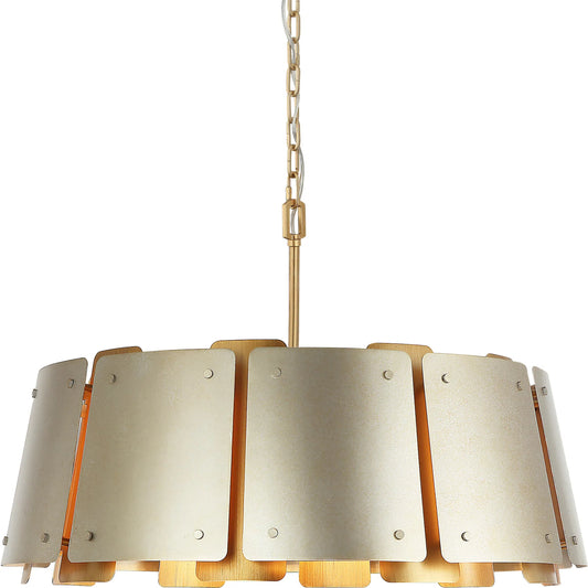 Peep Show Pendant by Varaluz in sunwashed silver, brushed sienna. Made from unique in a unique style.