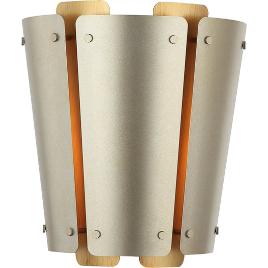 Peep Show Sconce by Varaluz in sunwashed silver, brushed sienna. Made from unique in a unique style.