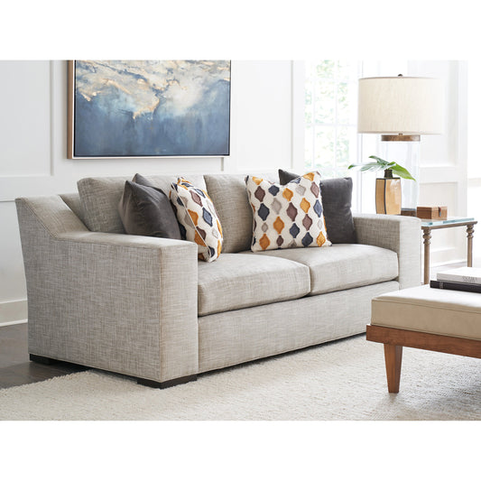 Shaws Cove Demi Sofa by Lexington in gray, charcoal, blue, red and gray. Made from unique in a modern style.