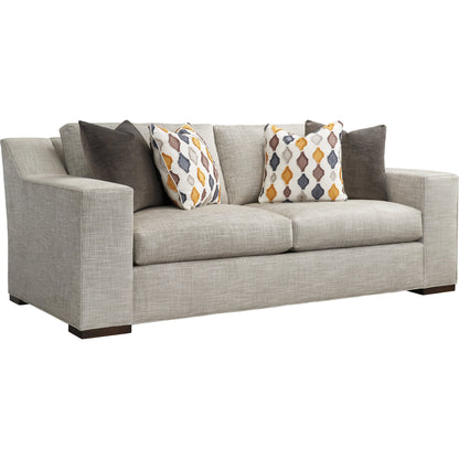 Shaws Cove Demi Sofa by Lexington in gray, charcoal, blue, red and gray. Made from unique in a modern style.