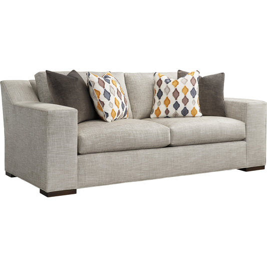 Shaws Cove Demi Sofa by Lexington in gray, charcoal, blue, red and gray. Made from unique in a modern style.