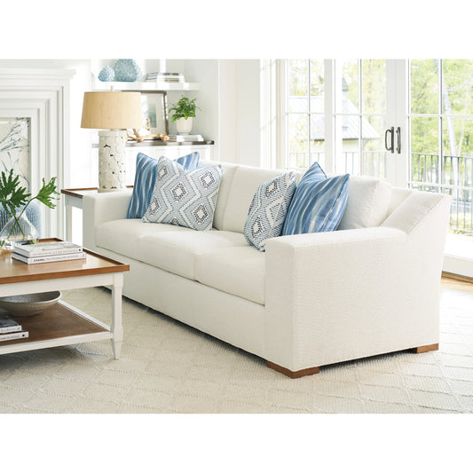 Shaws Cove Sofa by Lexington in ivory, blue and ivory. Made from unique in a modern style.