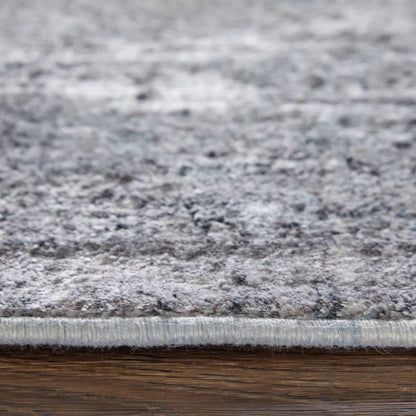 Sarrant Transitional Rug - 3966F by Feizy in gray, silver, ivory. Made from viscose, polyester in a unique style.