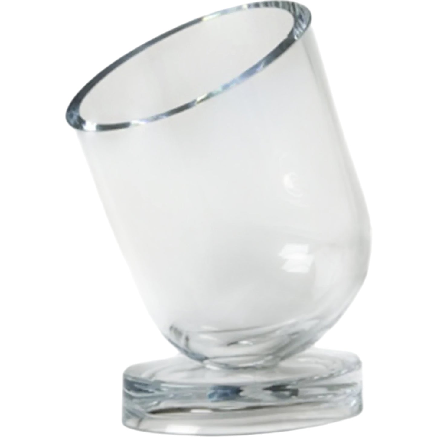 001 SR-893521 | Primary Silo | Wine Chiller by Global Views in slanted design. Made from glass in a modern style.
