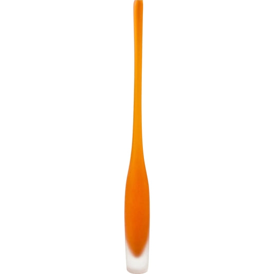 Spire Bottle by Global Views. Made from calcified sodium glass in a modern style.