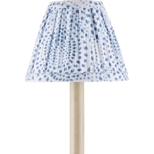 Lenore Tapered Chandelier Shade by Currey and Company. Made from cotton in a cottage & farmhouse style.