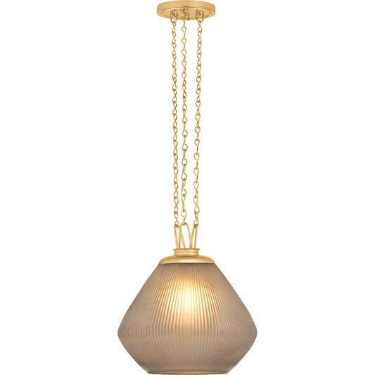Saint Tropez Pendant by Corbett in vintage brass. Made from unique in a modern style.