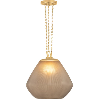 Saint Tropez Pendant by Corbett in vintage brass. Made from unique in a modern style.