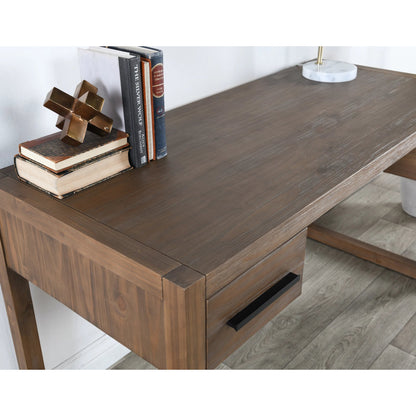 Fenmore Desk by Kosas Home. Made from pine wood in a unique style.