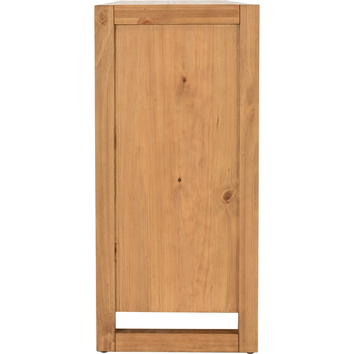 005 SI-2453394 | Additional Silo | Fenmore 4 Door Sideboard by Kosas Home in natural. Made from pine wood in a transitional style.