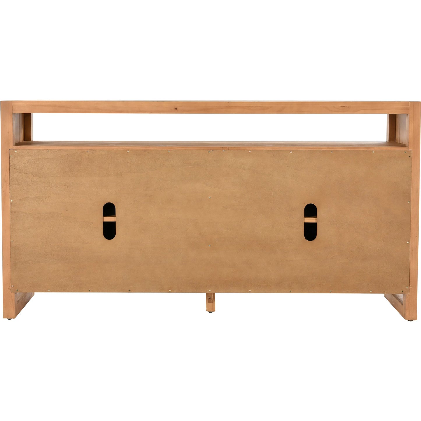 006 SI-2453394 | Additional Silo | Fenmore 4 Door Sideboard by Kosas Home in natural. Made from pine wood in a transitional style.