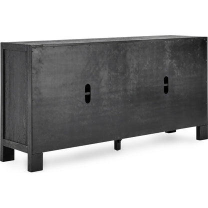 Parsons Four Door Sideboard by Kosas Home. Made from oak wood in a modern style.