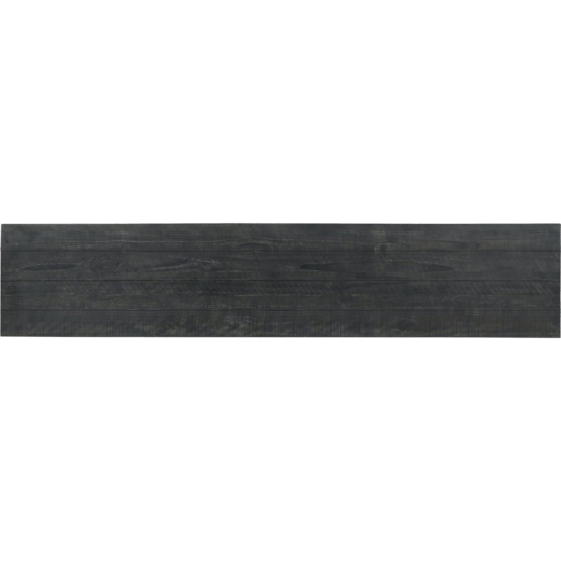 Larson 90" Glass Reclaimed Pine Wood Sideboard by Classic Home in black. Made from unique in a modern style.