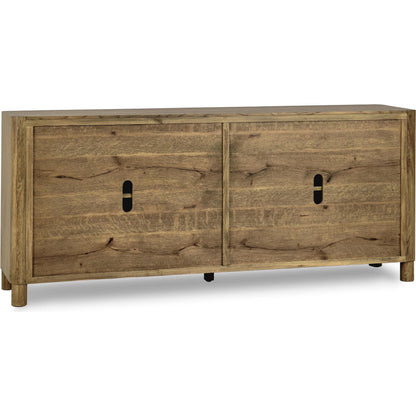 Orlando 4 Door Sideboard by Classic Home. Made from oak veneer in a modern style.