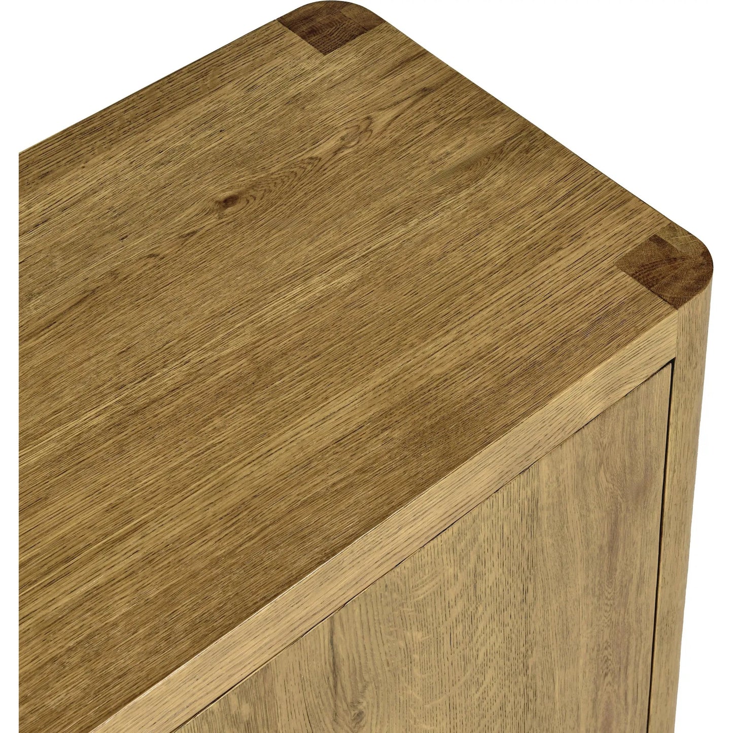 013 SI-2078742 | Closeup | Orlando 4 Door Sideboard by Classic Home. Made from oak veneer in a modern style.
