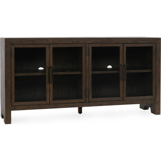 Troy 72" Reclaimed Oak Wood Buffet Sideboard by Classic Home in brown. Made from unique in a unique style.