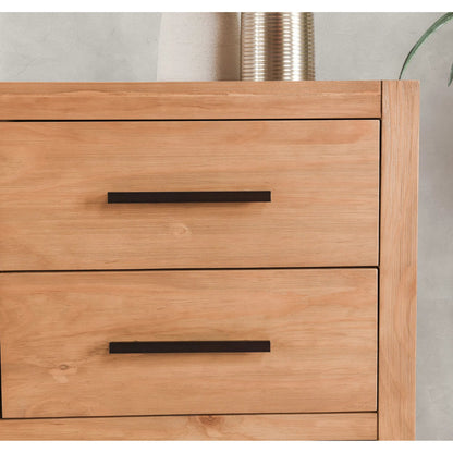 Fenmore 10-Drawer Dresser by Kosas Home. Made from pine wood in a unique style.