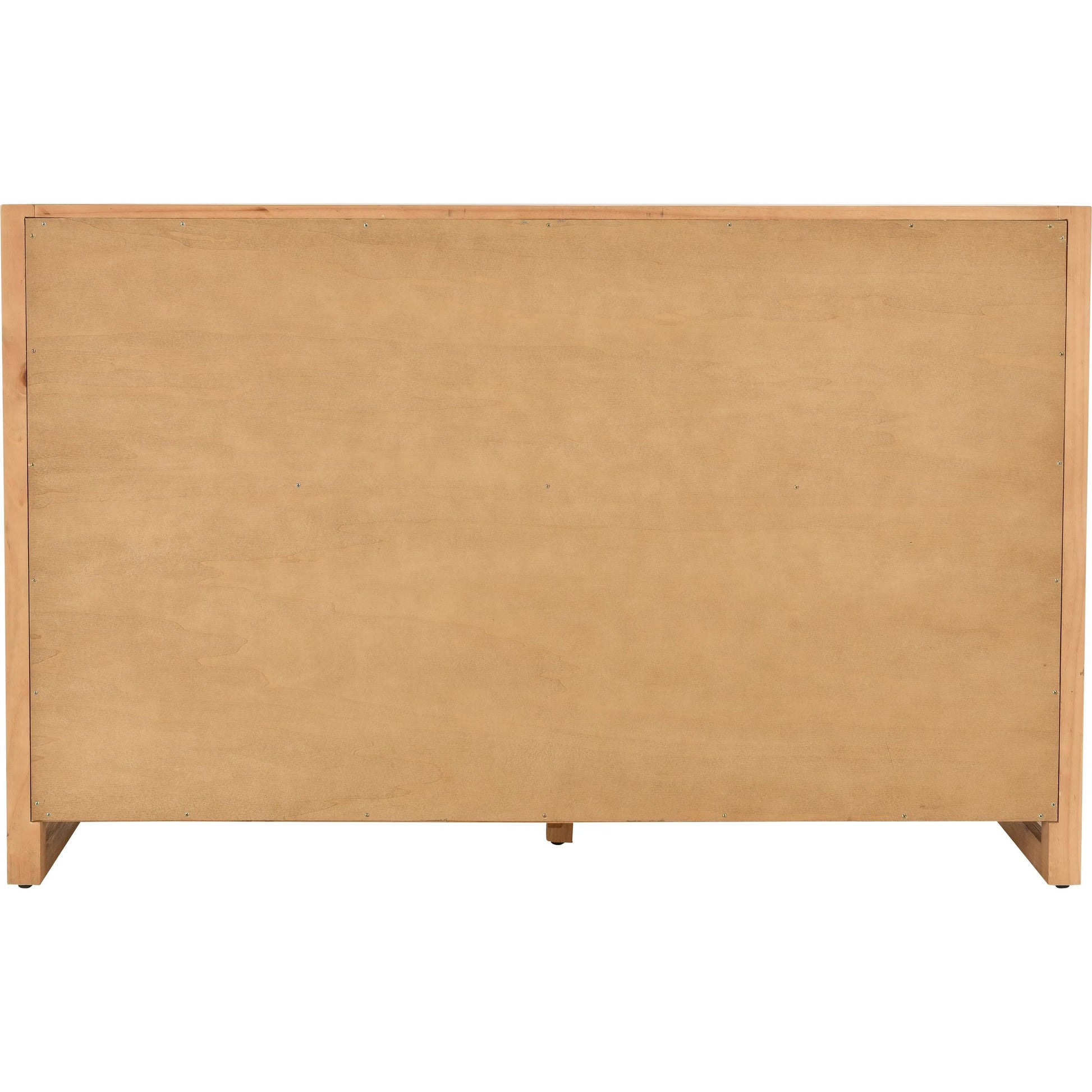 Fenmore 6-Drawer Dresser by Kosas Home in natural. Made from pine wood in a transitional style.